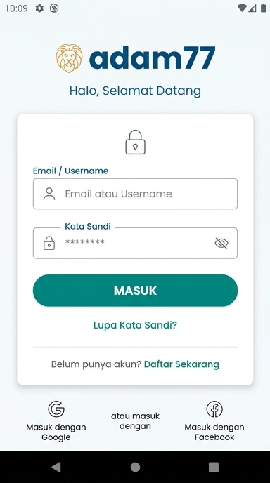 Panduan Masuk Akun adam77 untuk Pengguna Android
