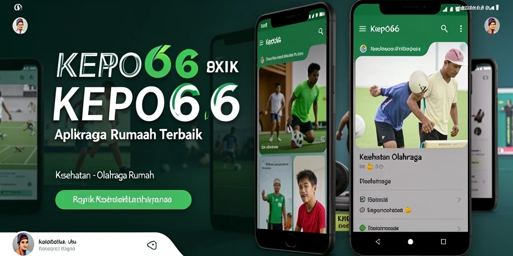 Antarmuka pengguna yang menarik dan fungsional untuk olahraga rumah.