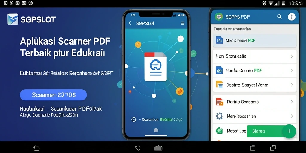 Tampilan antarmuka SGPSLOT yang sederhana dan fungsional untuk Scanner PDF.
